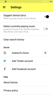 Genius android App screenshot 5